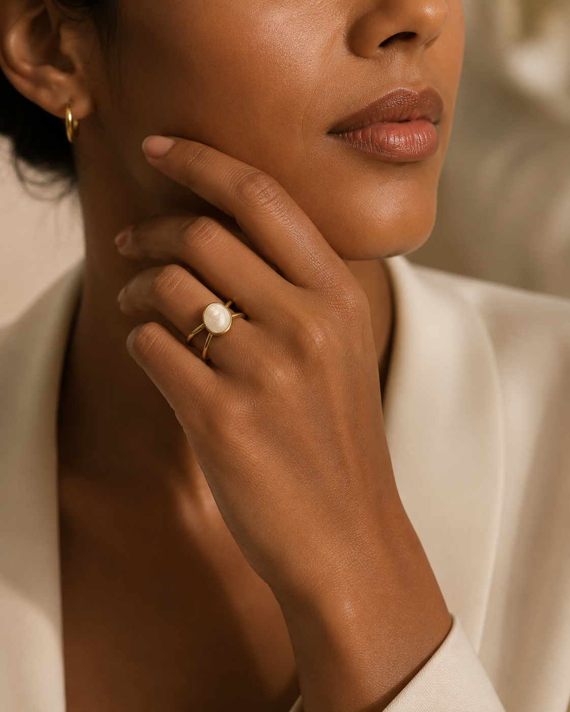 Élise Pearl Ring