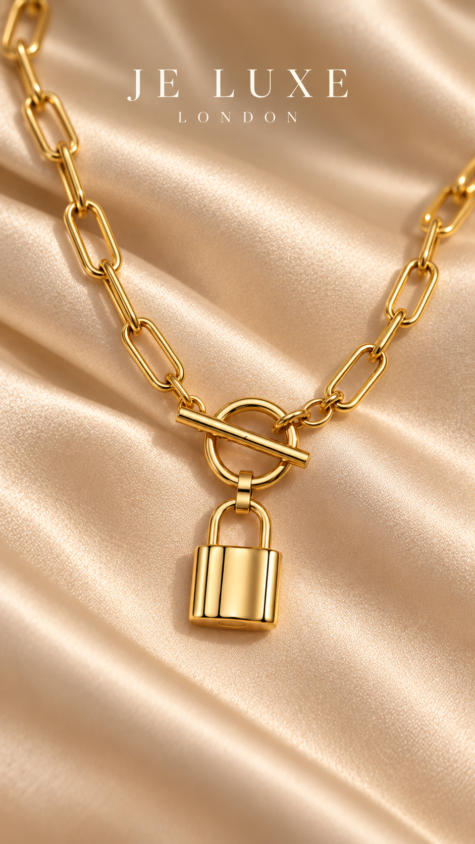 Éclat Lock Necklace