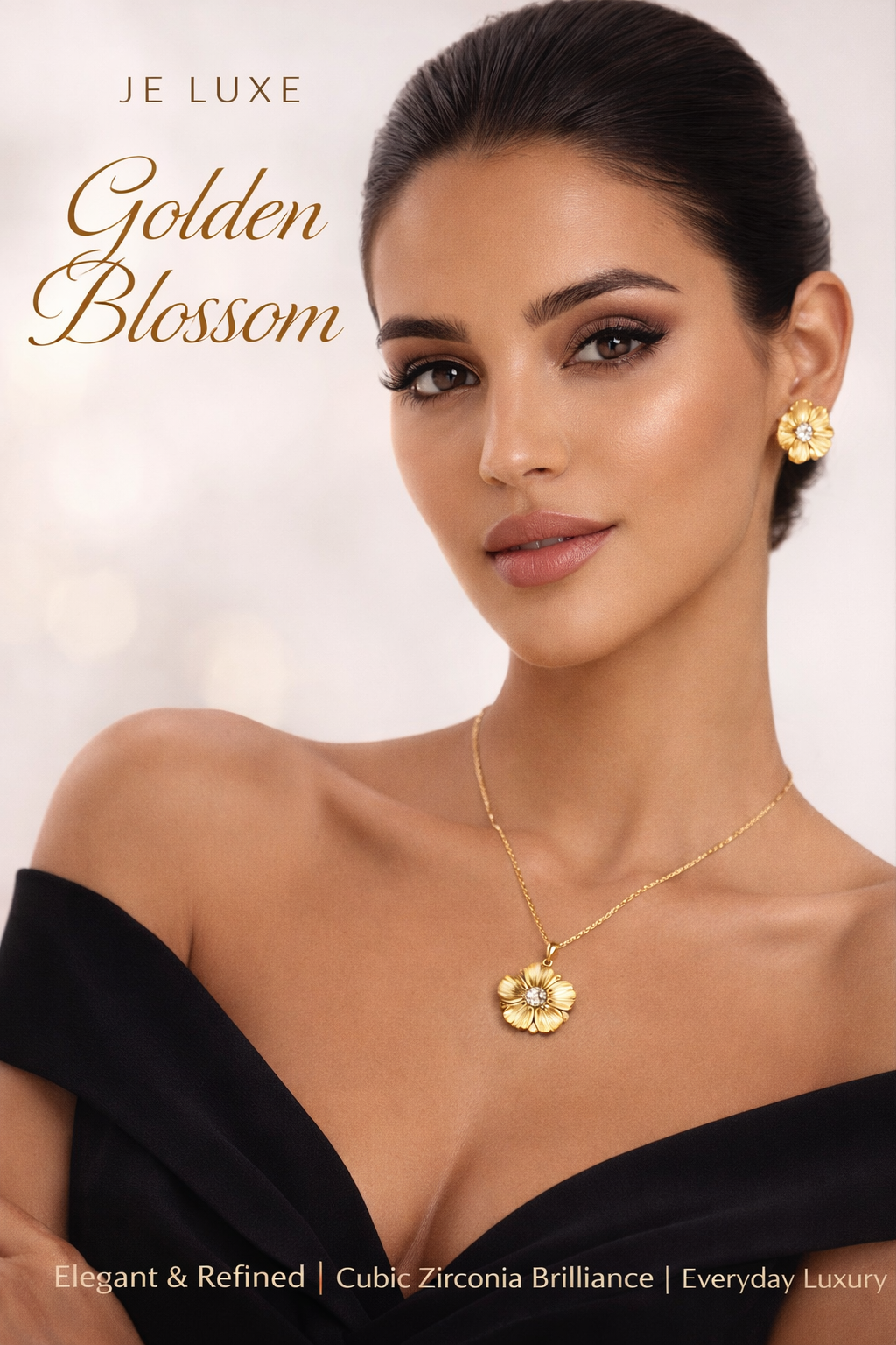 Golden Blossom Necklace