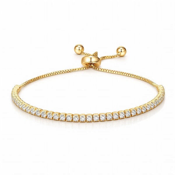 Éclat Lumière Tennis Bracelet
