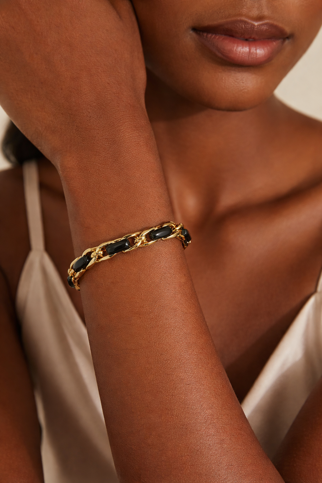 Noir Link Bracelet