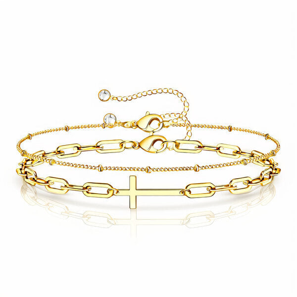 Éternité Cross Bracelet
