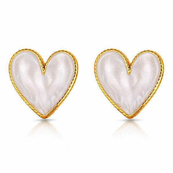 Amour Heart Earrings