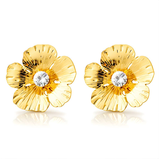 Golden Blossom Earrings