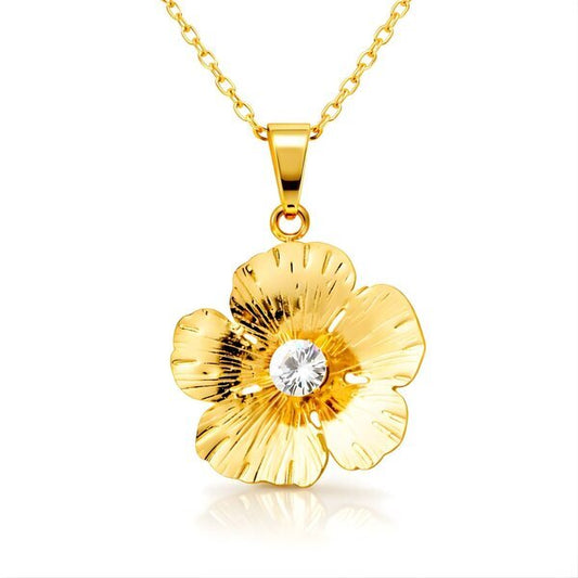 Golden Blossom Necklace